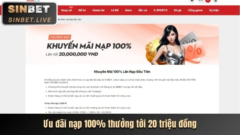 Ưu đãi nạp tiền hàng ngày và hàng tuần